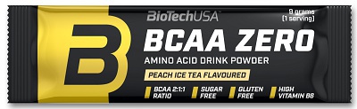 BIOTECH BCAA ZERO 9 g citrónový ledový čaj