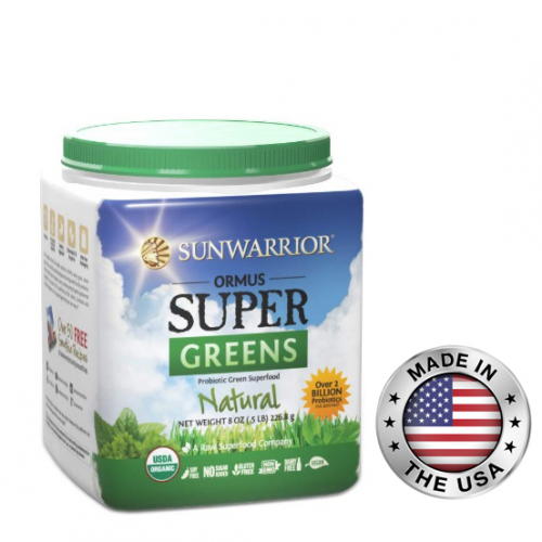 SUNWARRIOR super greens 454 g - natural