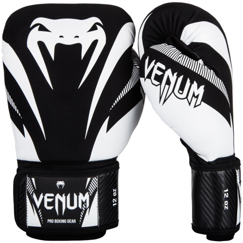 Boxerské rukavice Impact černé bílé VENUM