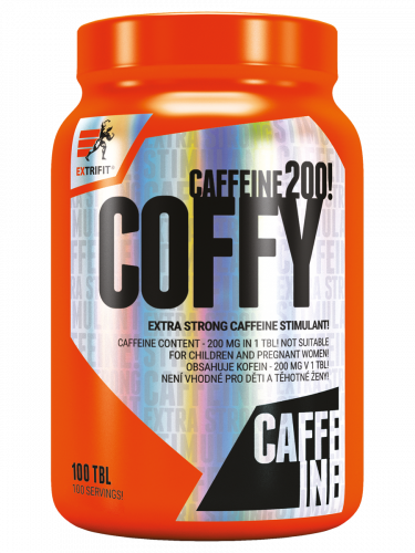 EXTRIFIT Coffy 200 stimulant 100 kapslí