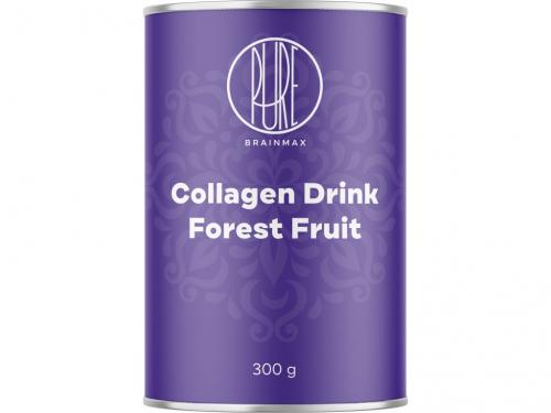 BrainMax Pure Collagen Drink kolagen nápoj lesní ovoce 300 g