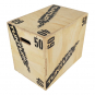 Plyometrická bedna dřevěná TUNTURI Plyo Box uhel 3