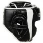 Boxerská helma DBX BUSHIDO černo-bílá strana