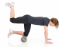 Pilates pěnový válec Foam Roller 45 cm TOGU antracitový workout 1