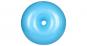 Gymnastický míč Donut 50 cm Merco modrý
