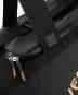 Sportovní taška VENUM Trainer Lite černo zlatá detail úchyt