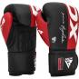 Boxerské rukavice RDX Rex F4 červeno černé vel. 14 oz jedna ze spod