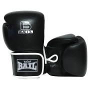 Boxerské rukavice 20 oz kůže Sparring BAIL černé