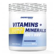 ENERGYBODY Vitamins + minerals 300 g citron