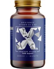 BrainMax Vitamin D3 & K2 100 kapslí