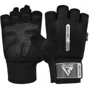 Tréninkové fitness rukavice RDX W1 Černé