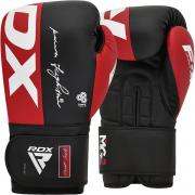Boxerské rukavice RDX Rex F4 červeno černé