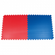 Tatami GYM 100 x 100 x 2 cm modrá červená YATE