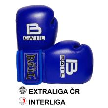 Boxerské rukavice Leopard Junior 10 oz BAIL modré