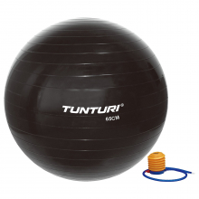 Gymnastický míč s pumpičkou 90 cm TUNTURI černý