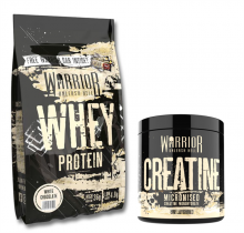 WARRIOR Whey Protein 1000 g bílá čokoláda + Creatine Micronised 300 g ZDARMA!