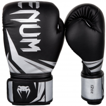 Boxerské rukavice Challenger 3.0 černé/stříbrné VENUM vel. 16 oz