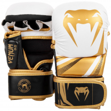 MMA sparring rukavice Challenger 3.0 bílé/černo-zlaté VENUM vel. M
