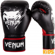 Boxerské rukavice - dětské Contender Kids černé/červené VENUM vel. 4 oz