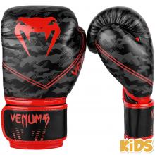 Boxerské rukavice - dětské Okinawa 2.0 Kids VENUM černé/červené vel. 6 oz