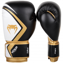 Boxerské rukavice Contender 2.0 černé/bílo-zlaté VENUM vel. 16 oz