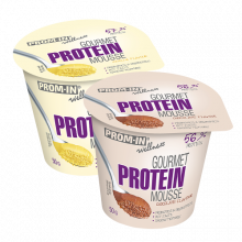 PROM-IN Gourmet Protein Mousse - proteinová pěna 50 g vanilka