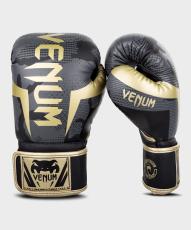 Boxerské rukavice Elite dark camo/gold VENUM vel. 16 oz
