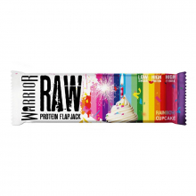 WARRIOR Raw Protein Flapjack 75 g rainbow cupcake