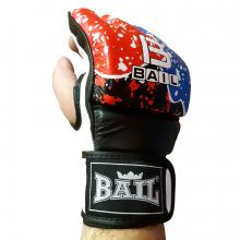 MMA rukavice Tricolor - kůže BAIL vel. XL