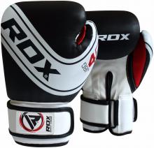 Dětské boxerské rukavice robo RDX white/black vel. 6 oz