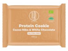 BrainMax Pure Protein Cookie Kakaové boby & Bílá čokoláda BIO 100 g