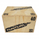 Plyometrická bedna dřevěná TUNTURI Plyo Box boční položení