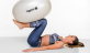 Gymnastický míč Egg - elipsa LEDRAGOMMA workout 2