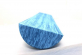 Foam Roller půlválec 90 x 7,5 cm modrý upside down