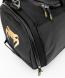 Sportovní taška VENUM Trainer Lite černo zlatá detail bok