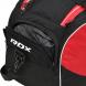 Sportovní taška RDX GYM KIT BAG black-red otevřená kapsička